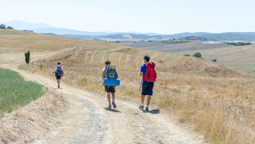 via francigena trekking Toscana