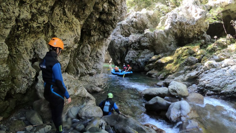 canyon park val di lima torrentismo