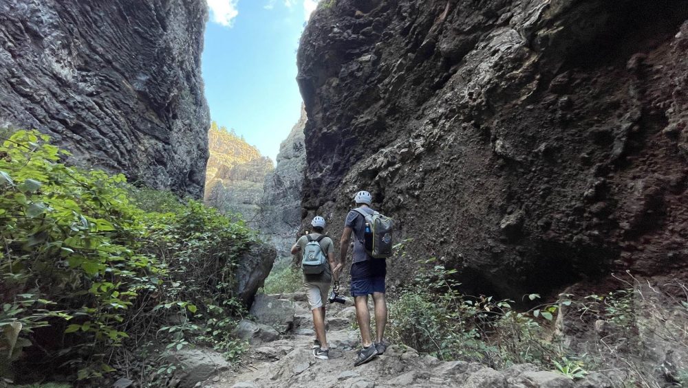 tenerife trekking gola barranco infierno