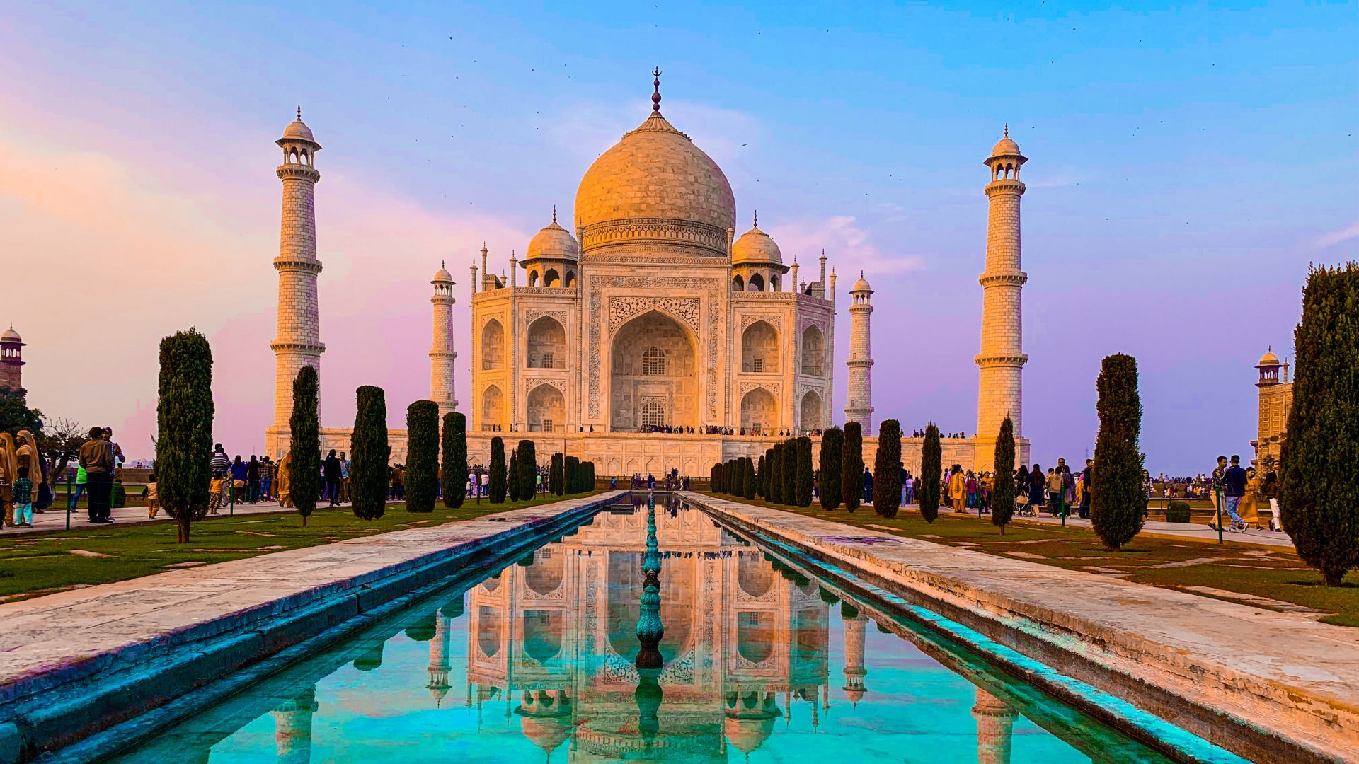 Visit the Taj Mahal:
