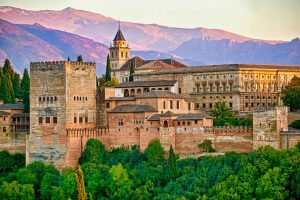 Alhambra Granada una delle fortezze arabe della spagna