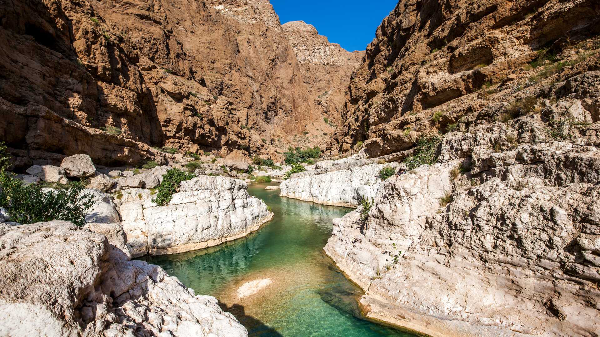Oasi piscine naturali Oman