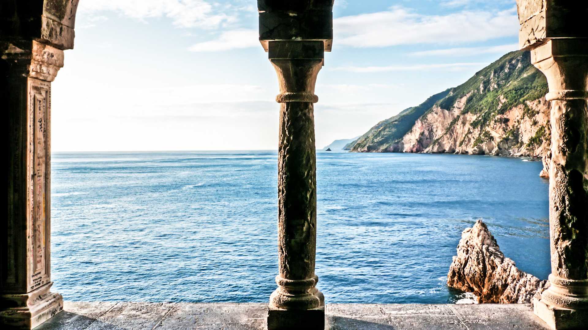 trekking Liguria vista mre Isola Palmaria